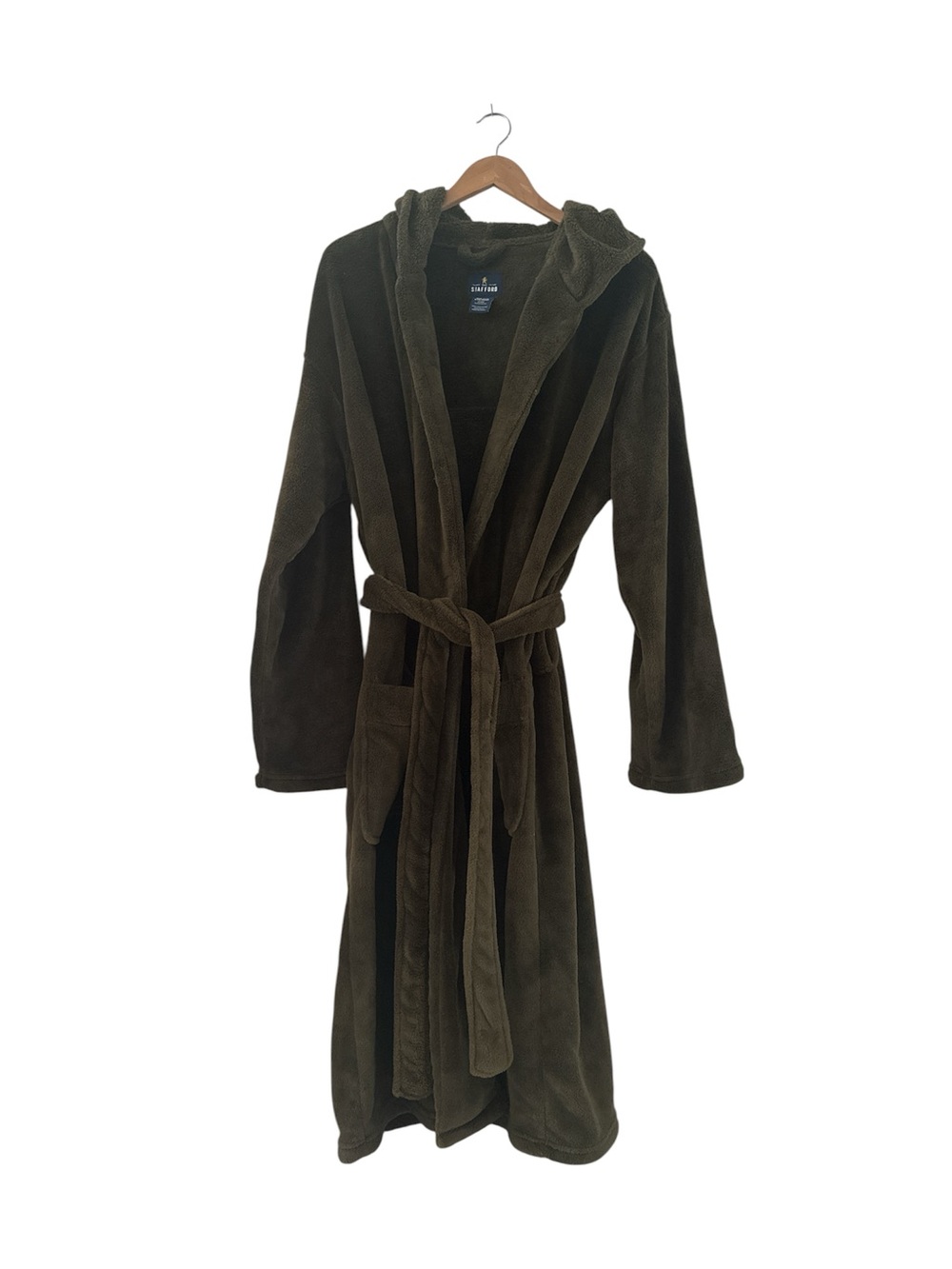 NWOT Stafford Hooded Robe sz One Size